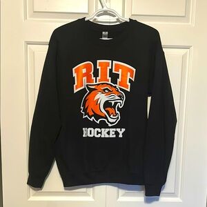RIT Black and Orange Crewneck